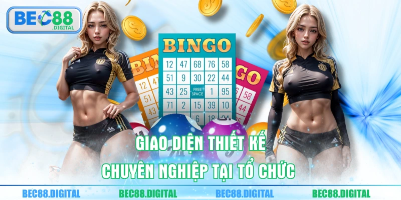 Giao diện thiết kế chuyên nghiệp tại tổ chức